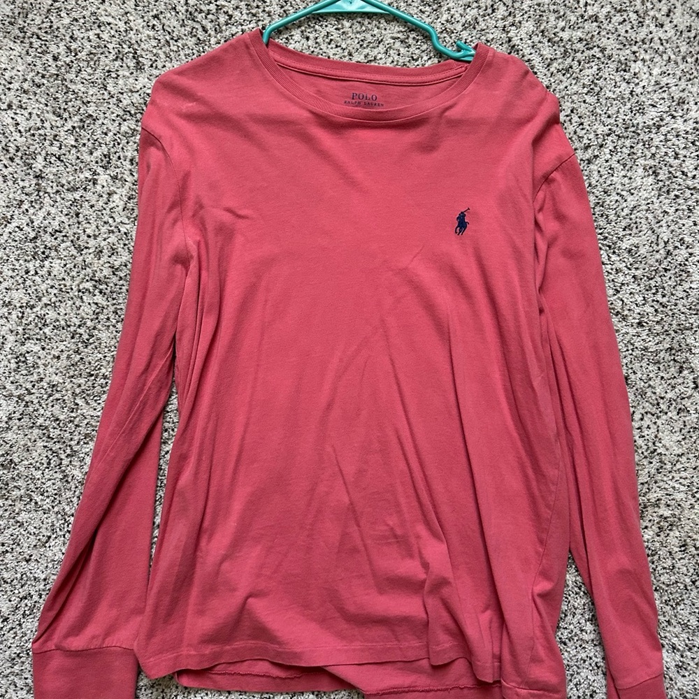 Polo Ralph Lauren Long Sleeve Tee - Coral